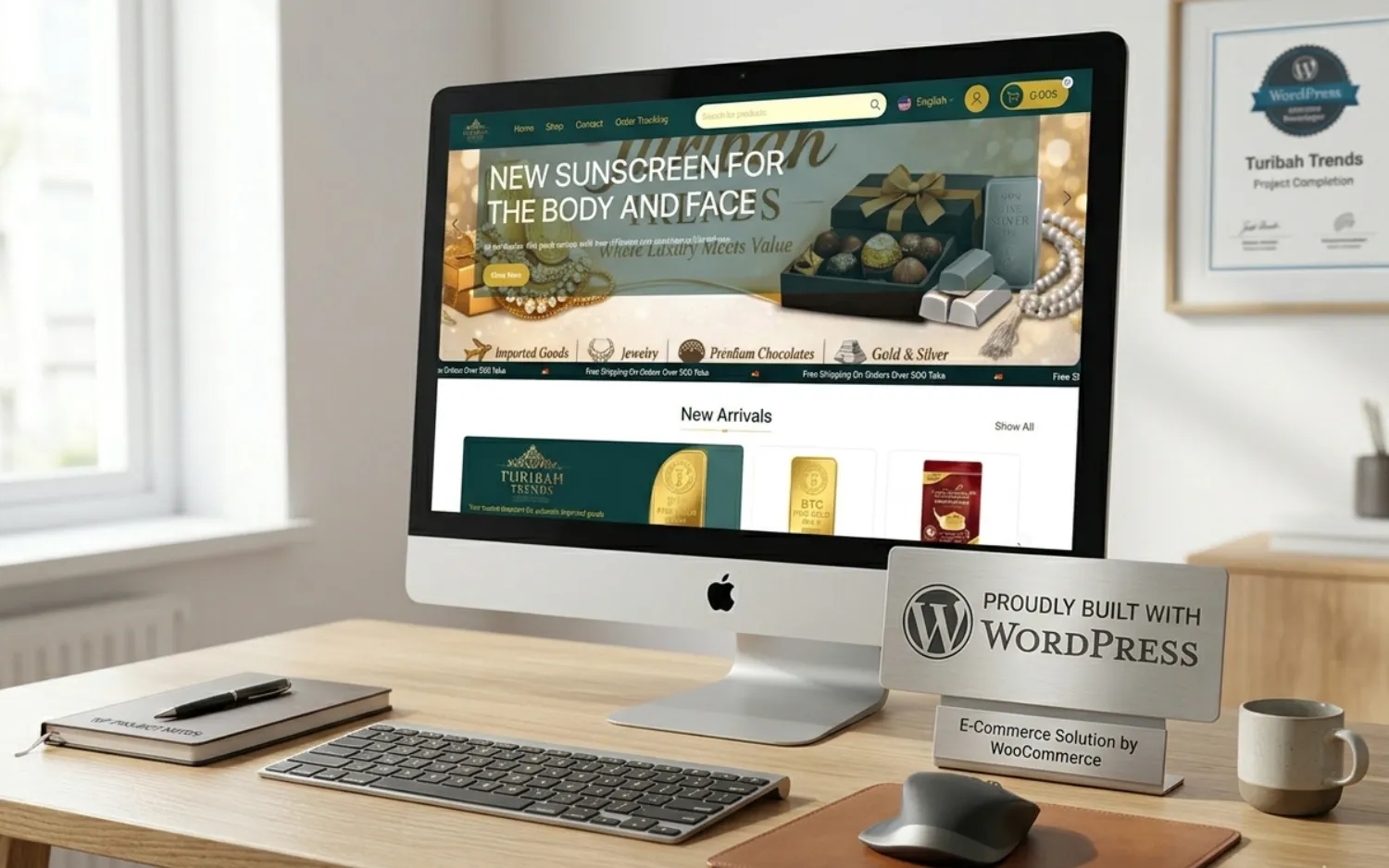Turibah Trends E-Commerce Website