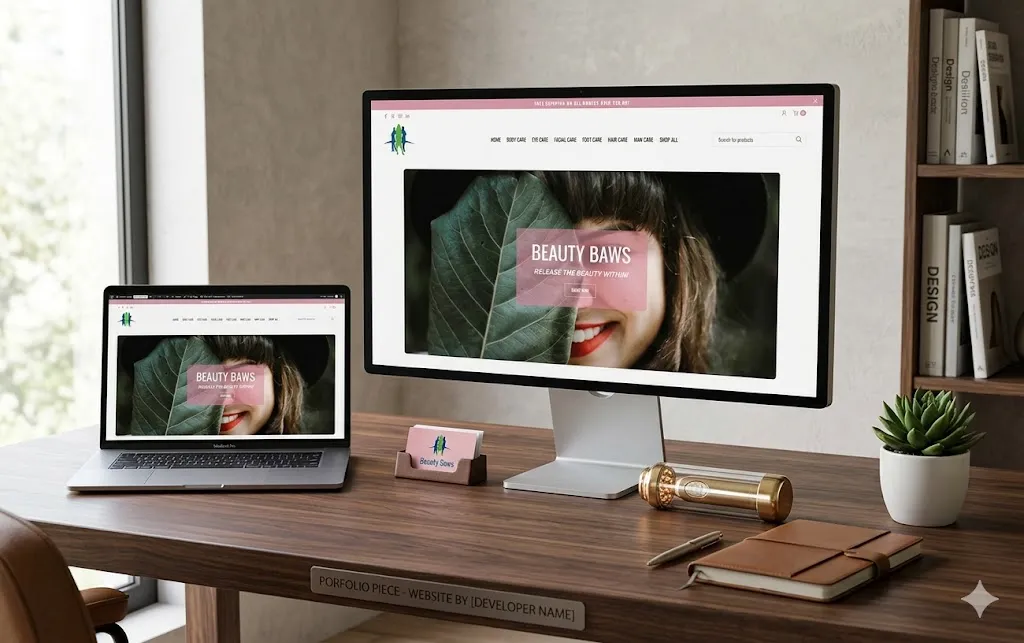 Beauty Baws E-Commerce Website