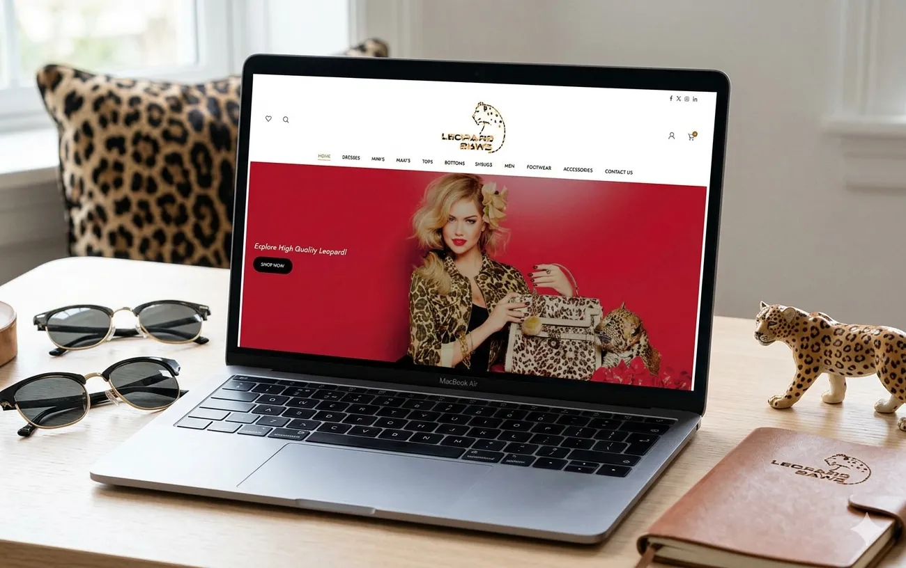 Leopard Baws E-Commerce Website